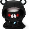 Bear Ski Balaclava Cute Animal Snowboard Face Warmer Winter Snow Sports Accessories Hat Kawaii Snowboard Gear