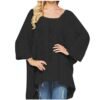 41kEB7hMQ2L.jpg Fall Sweater Women's Knitwear Crewneck Long Sleevel Shawl Cape Sweater 2023 Fashion Pullover Sweater