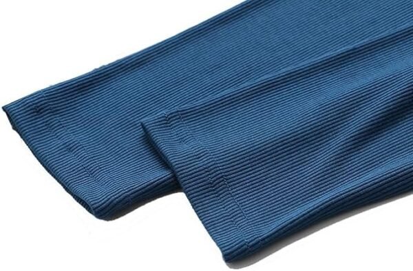 Autumn/Winter Women Fashion Plus Size Sweater Block Color O-Neck Button Knitwear Casual False Two Pieces Long Sleeve top