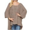51TOcK7Cu0L.jpg Fall Sweater Women's Knitwear Crewneck Long Sleevel Shawl Cape Sweater 2023 Fashion Pullover Sweater