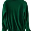 Women Turtleneck Sweater Merino Wool Knitted Pullover Autumn Winter Fashion Warm Knitwears