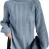 Turtleneck Fashion Women Sweater Knitted Slim Top Fashion Leisure Sweaters Ladies Pullovers Knitwear