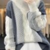 Women Winter Sweater Thick O-Neck Pullover Merino Wool Fashion Female Cashmere Knitwear Tops