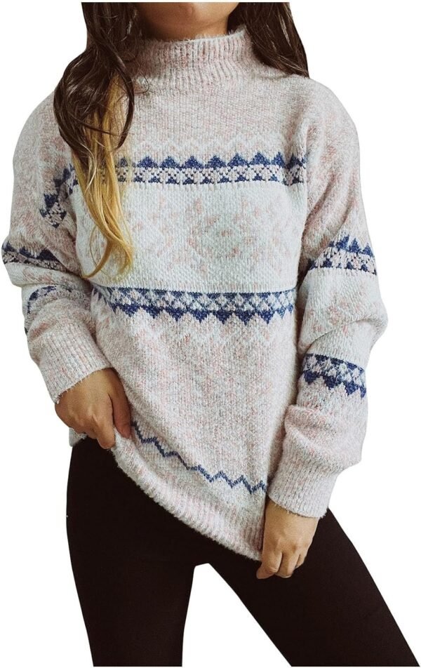 Women Knitwear Sweaters Thickened Long Sleeved Knitted Fall Winter Fashion 2023 Pullover Padded Lounge Crewneck Tops