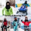 71ePRA6lhxL._AC_SL1500.jpg Balaclava Windproof Winter Face Mask Warm Fleece Ski Mask for Men and Women Cold Weather Motorcycle Bike Cycling Neck Warmer