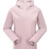 Women's Outdoor Ski Jacket, Long Sleeve Casual Winter Hooded Jacket, Waterproof & Windproof Snow Jacket