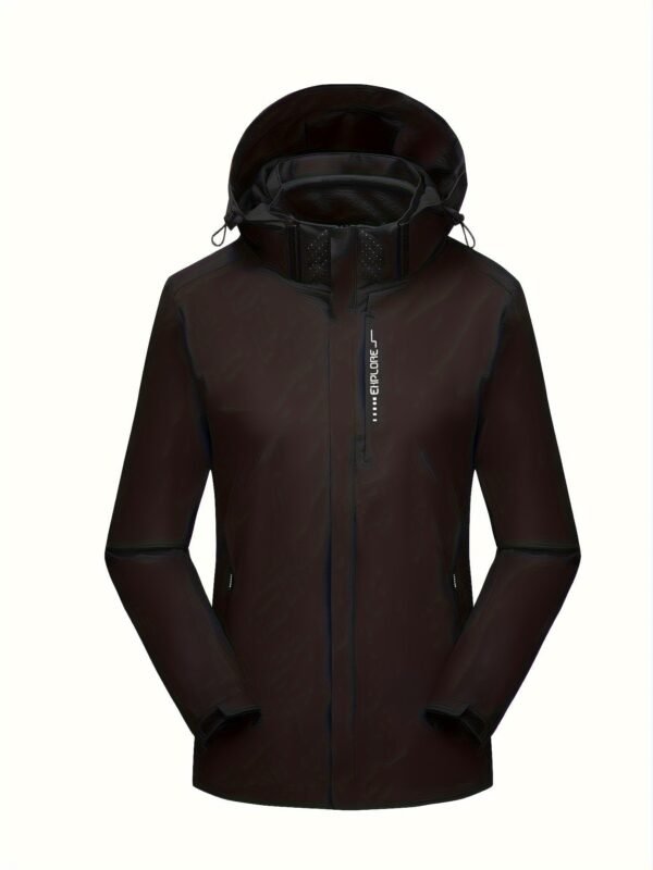 Women's 3-in-1 Outdoor Jacket - Waterproof, Windproof Hard Shell & Fleece Thermal Inner Jacket For Ultimate Warmth & Protection