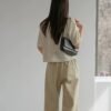 Solid Color Button Front Knit Cardigan, Casual Collared Short Sleeve Cardigan For Spring & Summer, Women's Clothing