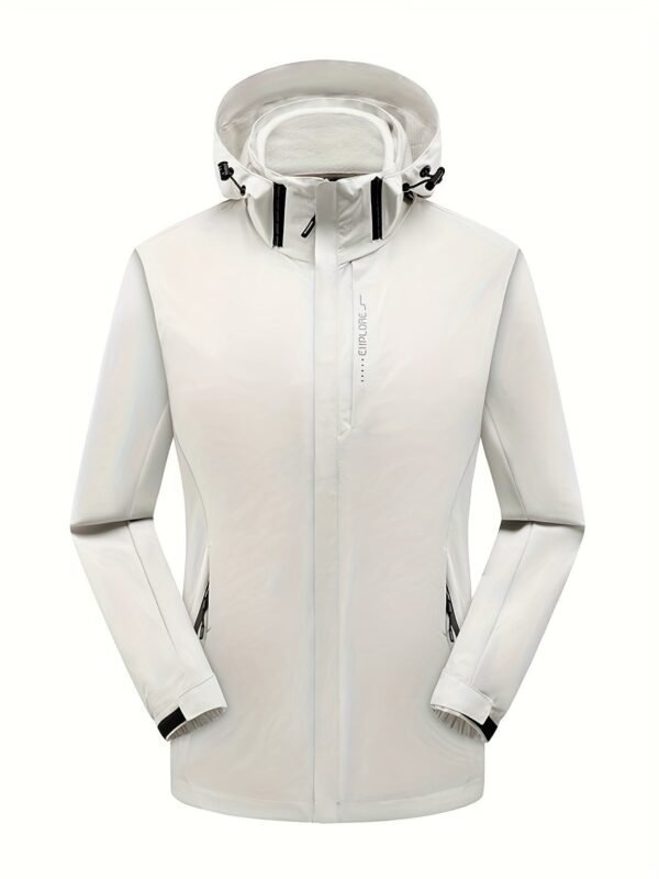 Women's 3-in-1 Outdoor Jacket - Waterproof, Windproof Hard Shell & Fleece Thermal Inner Jacket For Ultimate Warmth & Protection