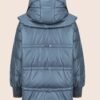 Solid Color Casual Puffer Jacket For Women, Warm Outdoor Winter Sports Hooded Jacket, Women's Clothing