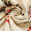 Floral Print A-line Dress, Elegant Crew Neck Half Sleeve Dress For Spring & Summer, Women's Clothing